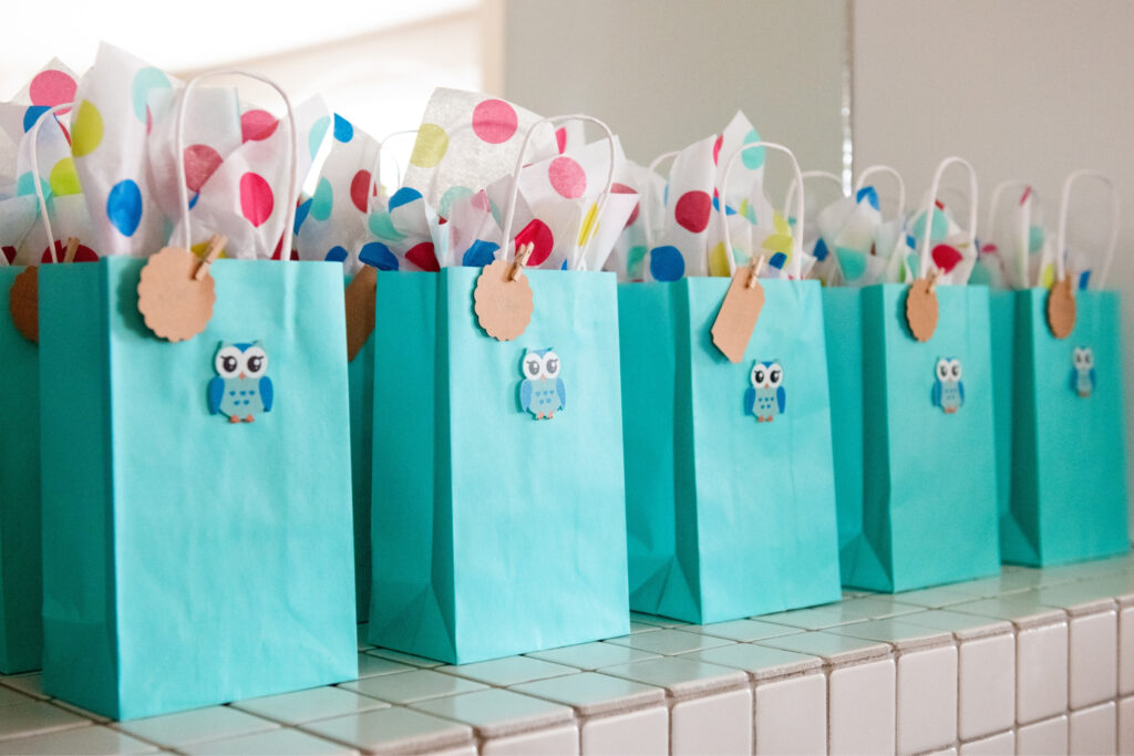 comfort goody packs for kids during moving