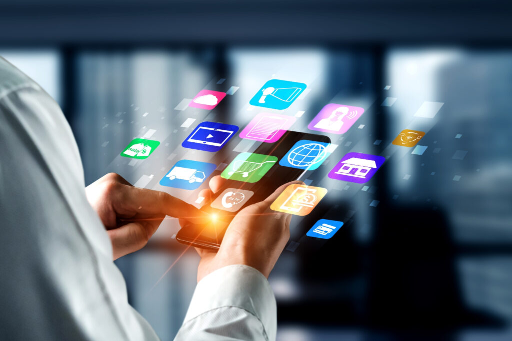 different communication channels used by employees during office move 