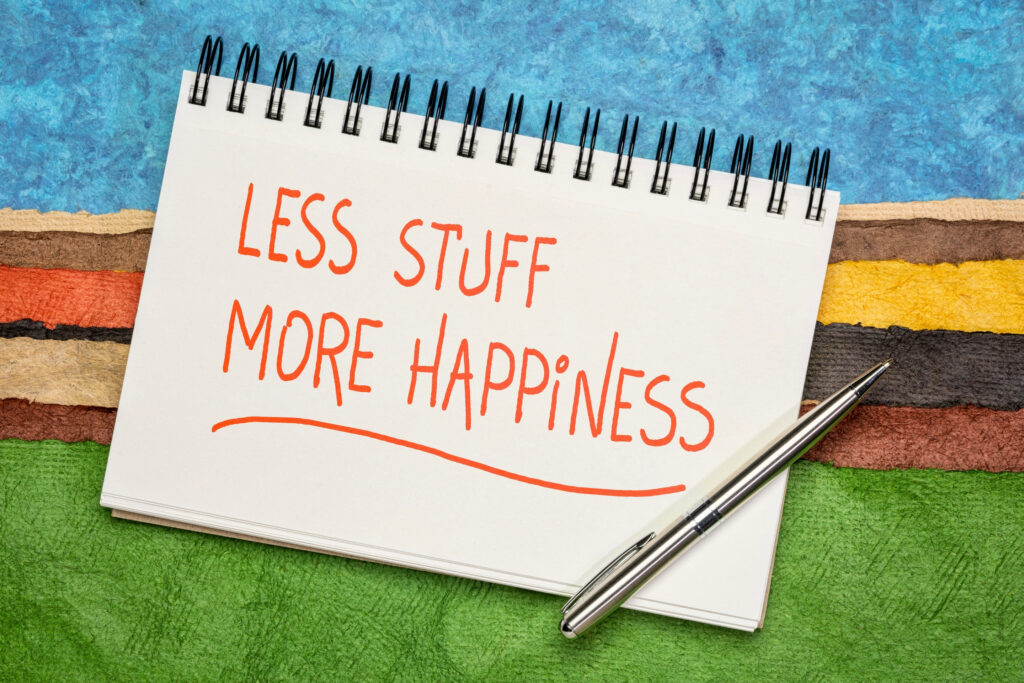 throw away less important stuff first