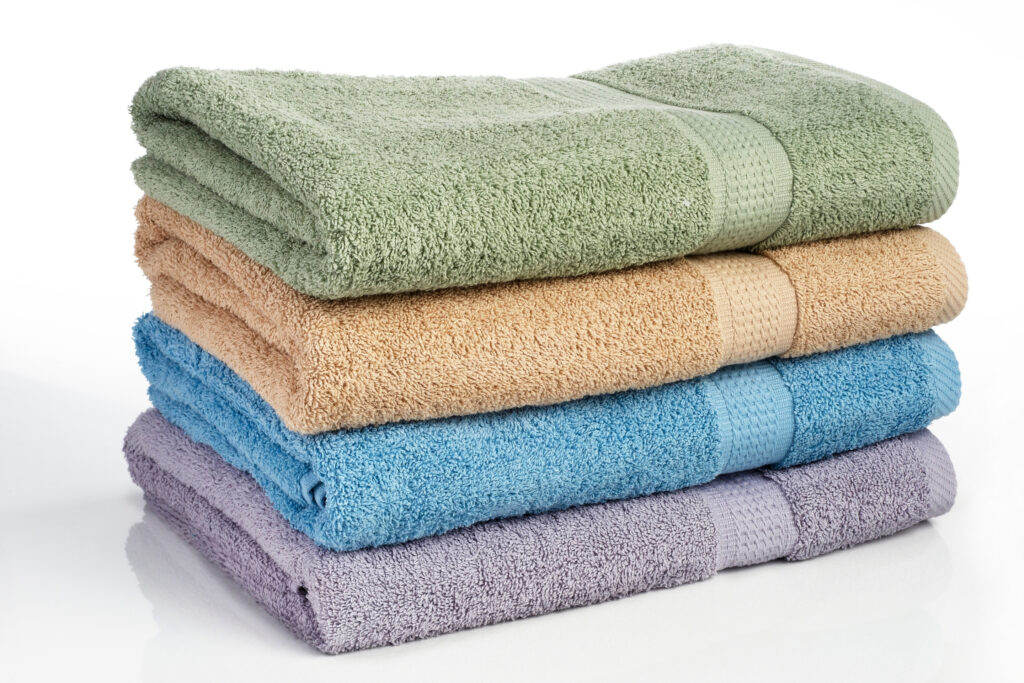 towels for drying people and items